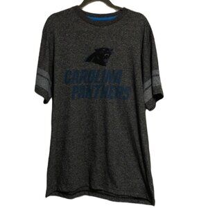 Carolina Panthers Majestic gray football team tee t-shirt size XL